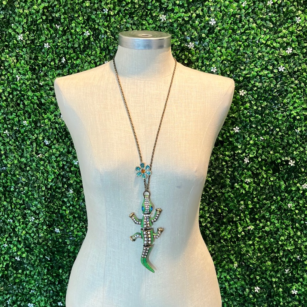 Betsey Johnson Alligator Necklace